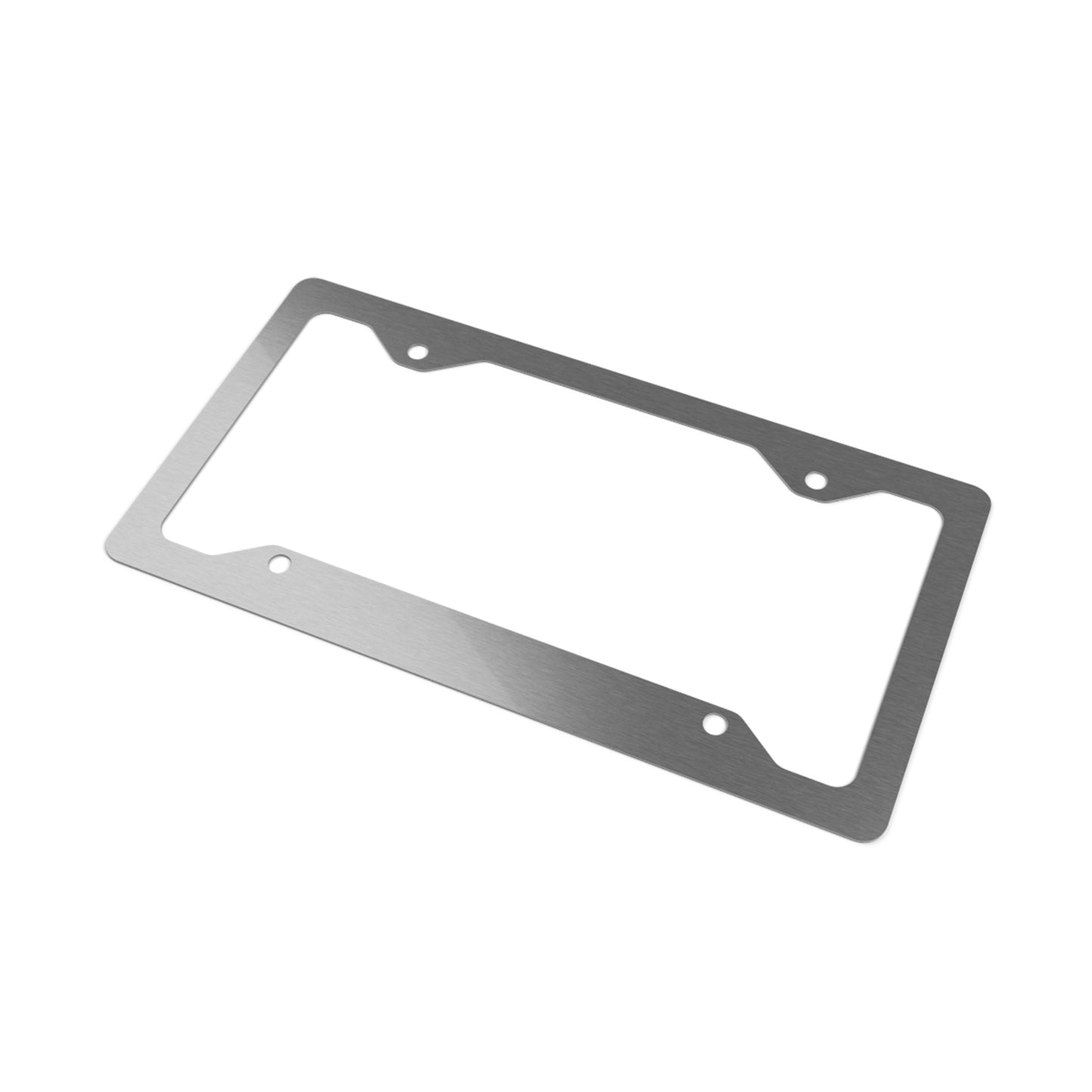 Rainbow Balloon Metal License Plate Frame
