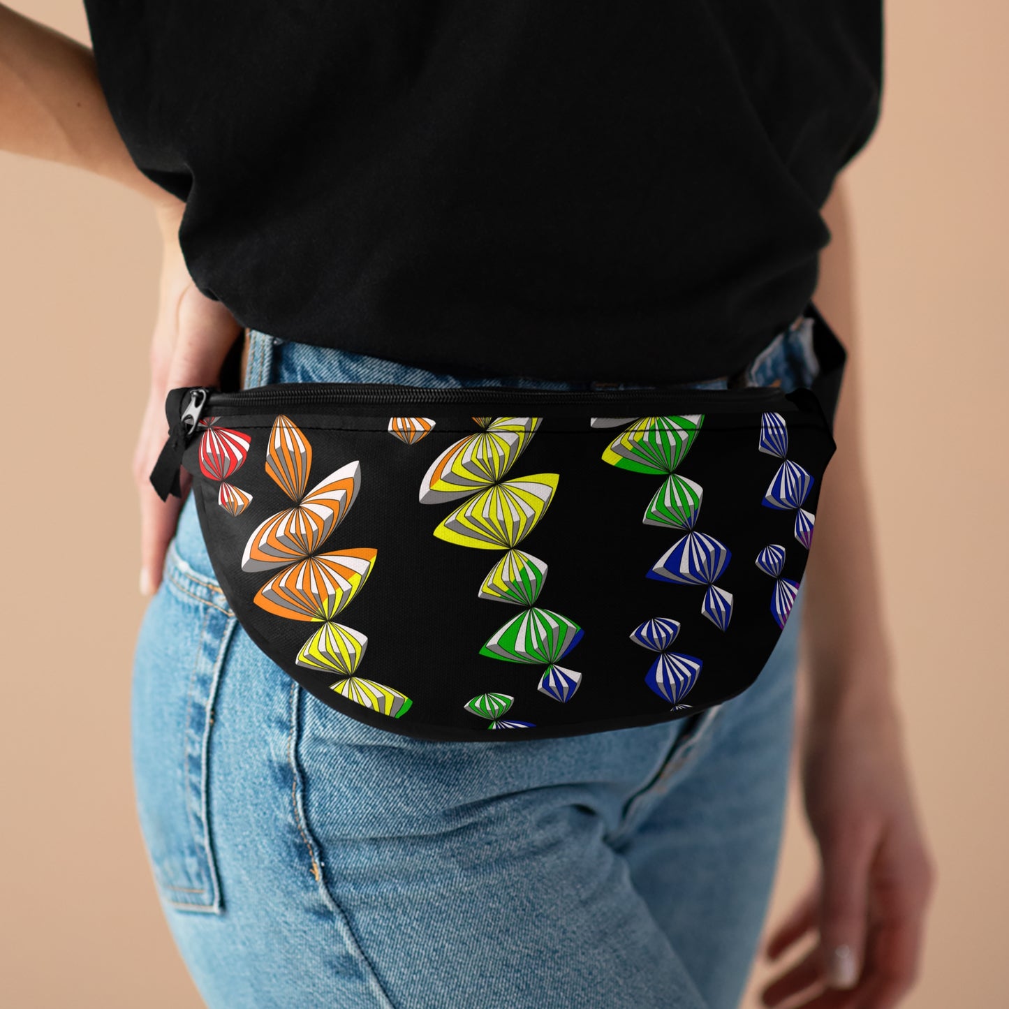 Rainbow Balloons Fanny Pack