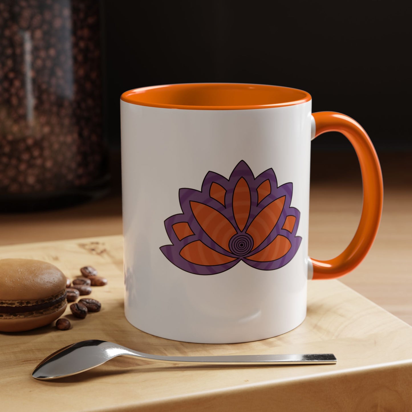 Infinity Lotus Coffee Mug